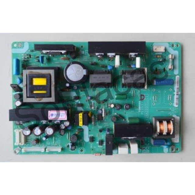 PLACA FONTE TOSHIBA LC3741W V28A000711C1 PE0531  (SEMI NOVA) Placa Fonte SEMP TOSHIBA www.soplacas.tv.br